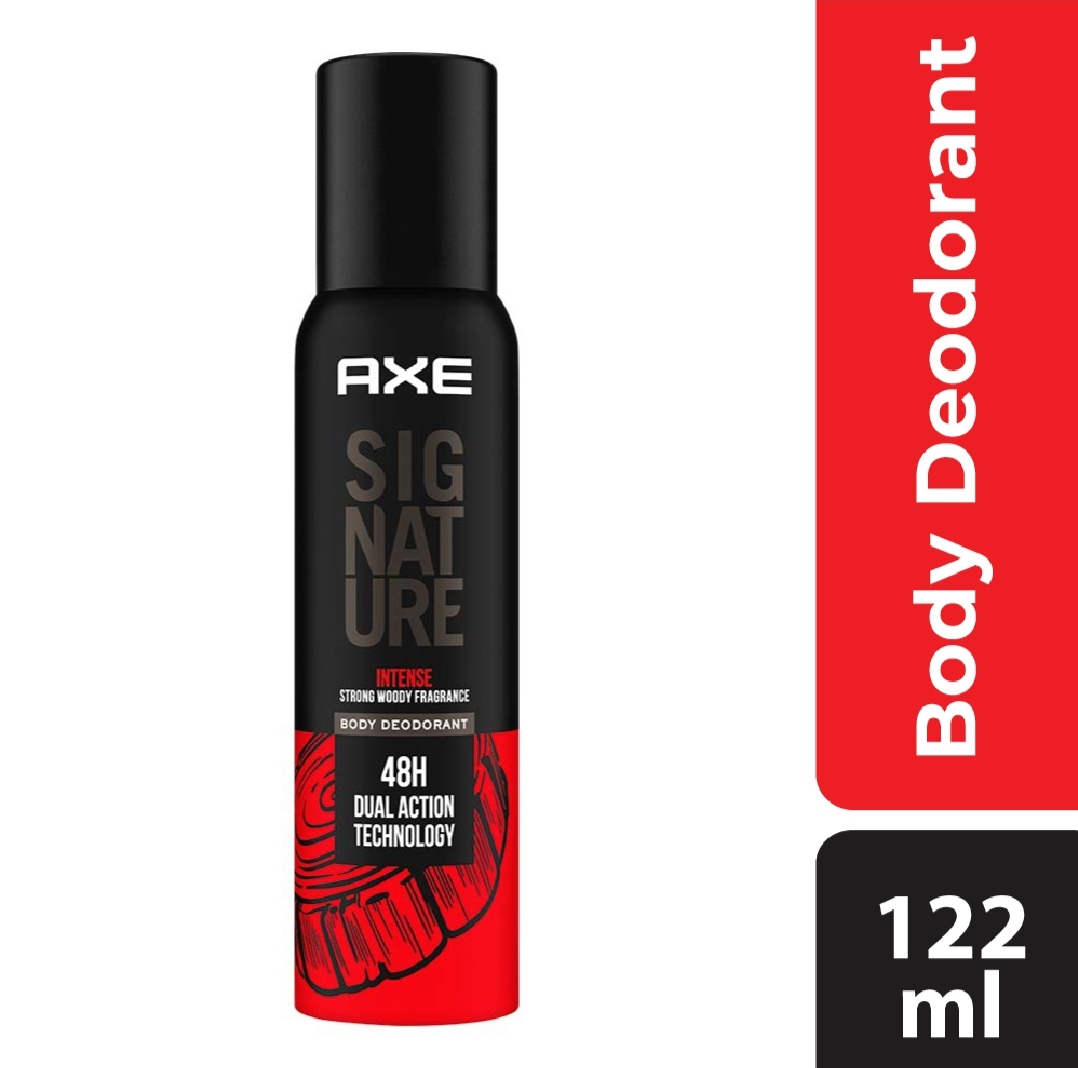 Picture of Ax e Signature Intense No Gas Body Deodorant Body Spray For Men 122ml