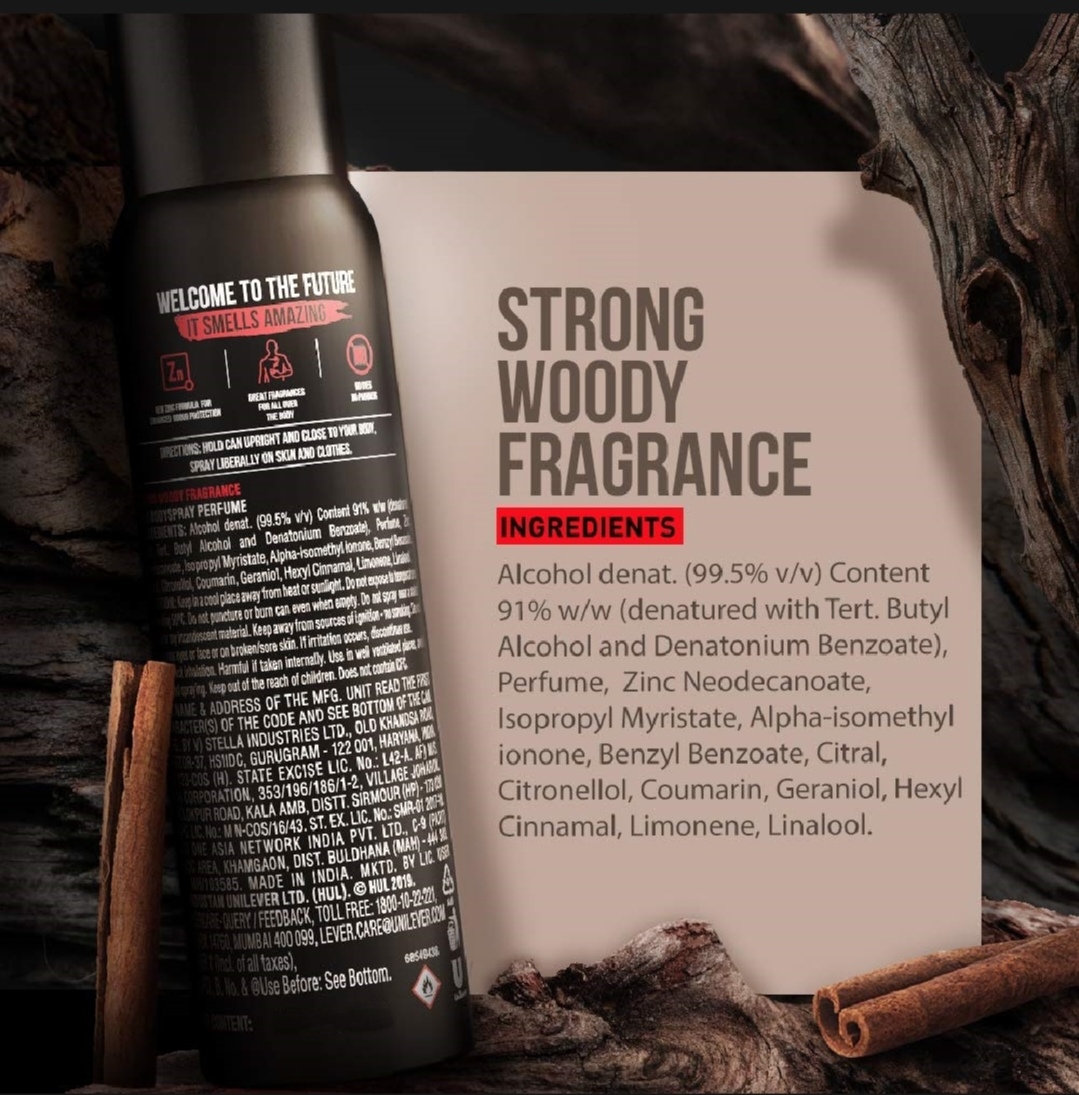 Picture of Ax e Signature Intense No Gas Body Deodorant Body Spray For Men 122ml