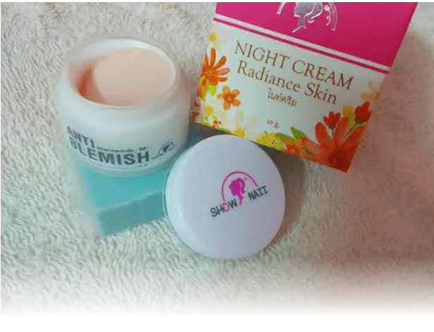 Picture of Night Cream Radiance Skin, Anti Blemish Cream Night Radiance Cream- 10gm ( Thailand)
