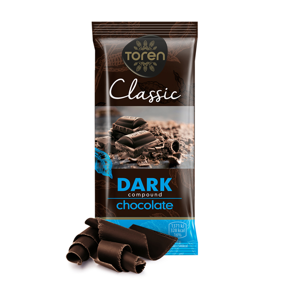 Picture of Torne Classic Compound Dark Chocolate 52 Grams (Turkey)