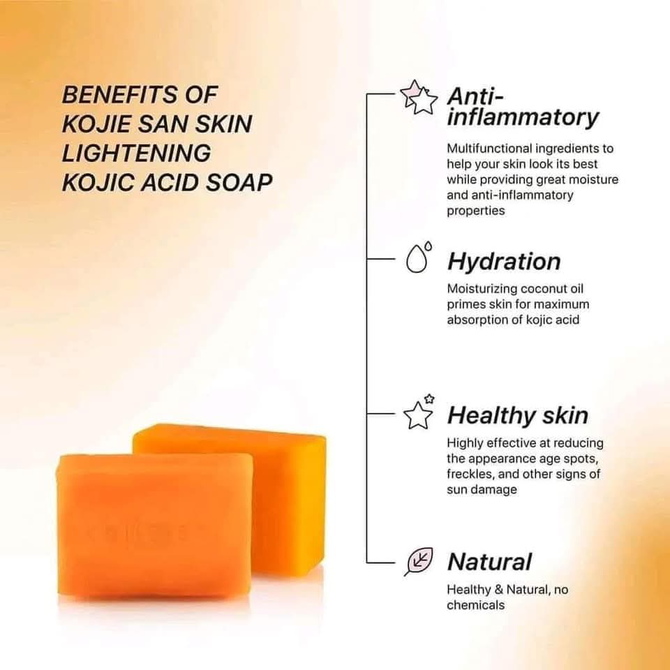 Picture of Kojie San Facial Beauty Soap Single Bar 135gm