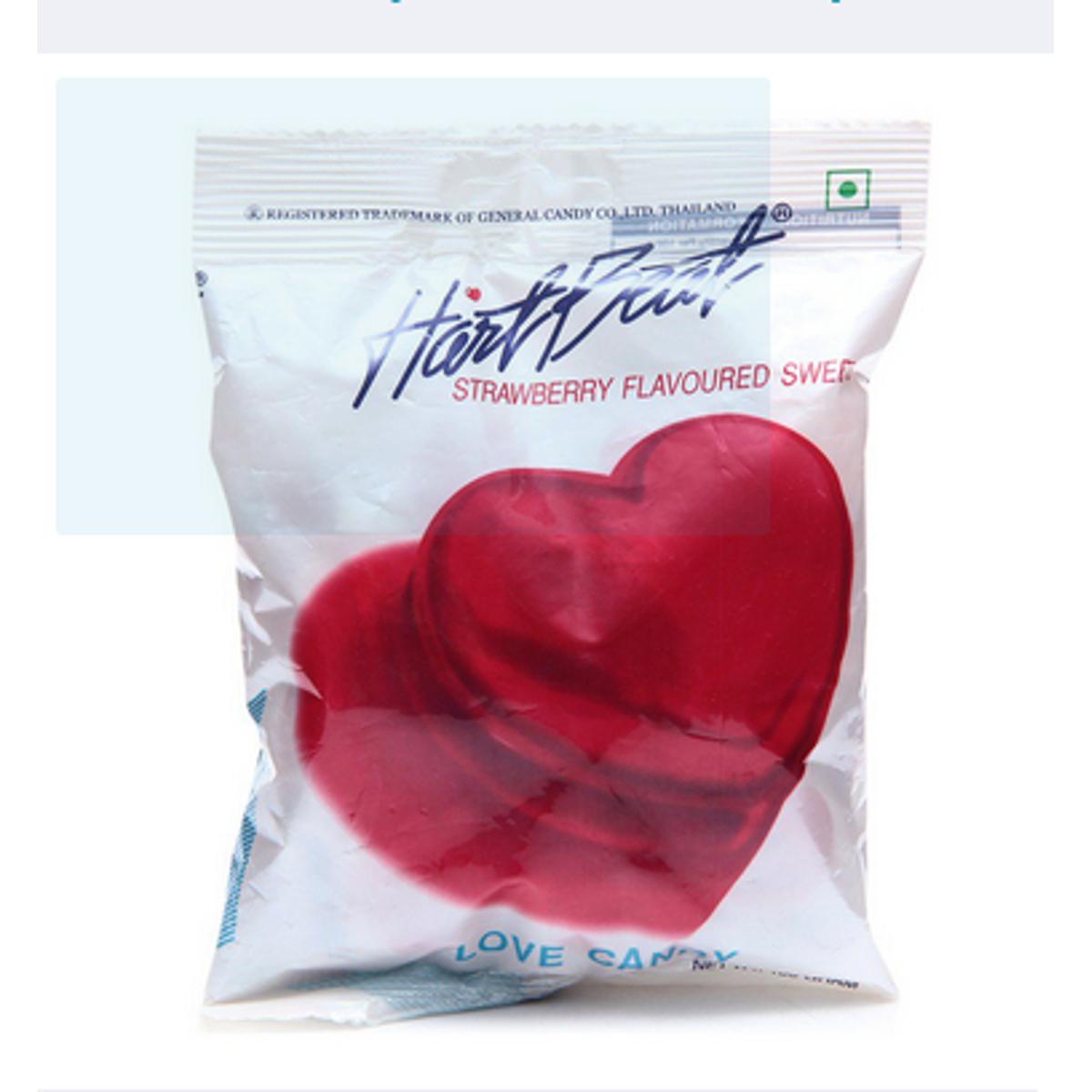 Picture of Love Candy Strawberry Flavoured Sweets 150Gm