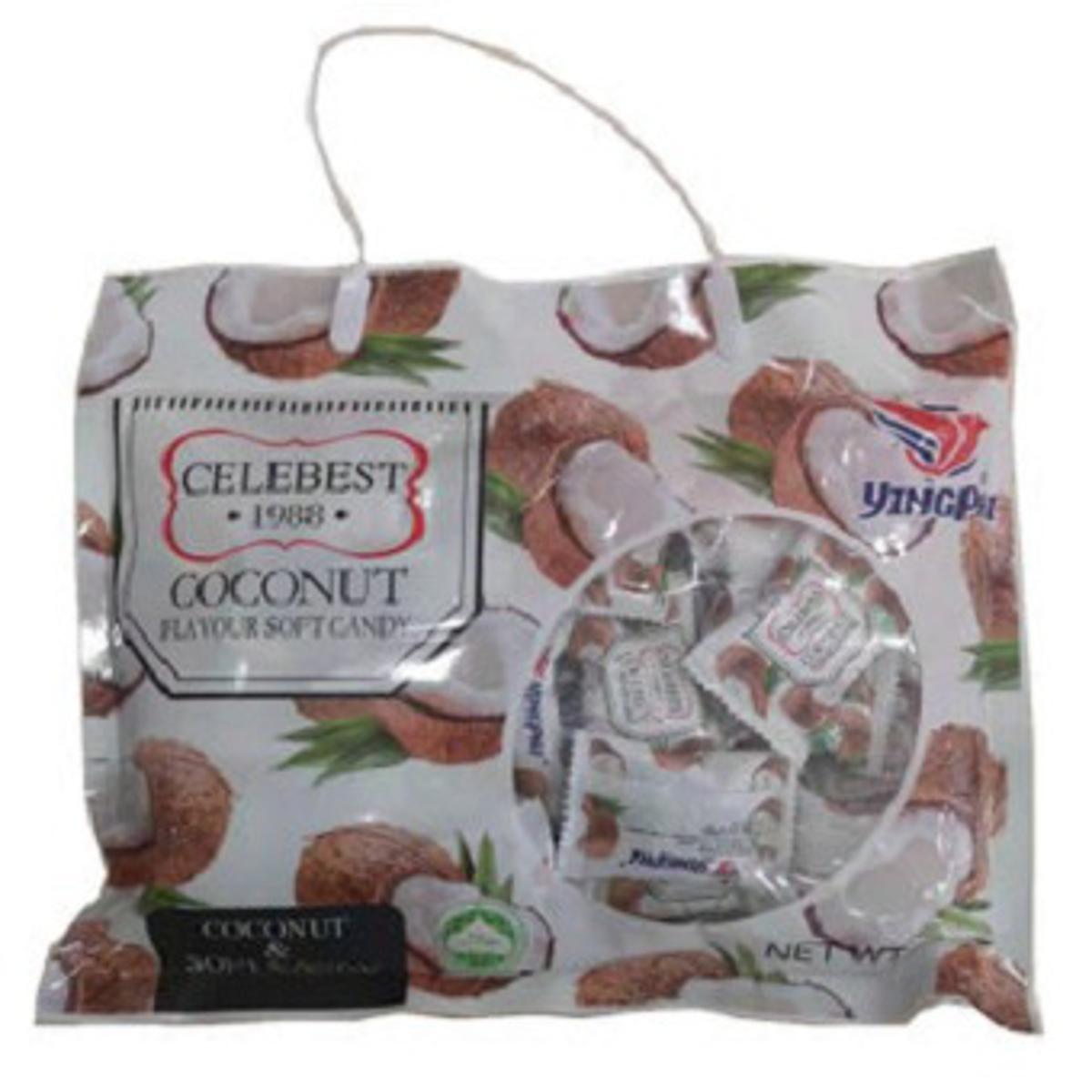 Picture of Yingpai Celebest Coconut Flavour Soft Candy 360gm