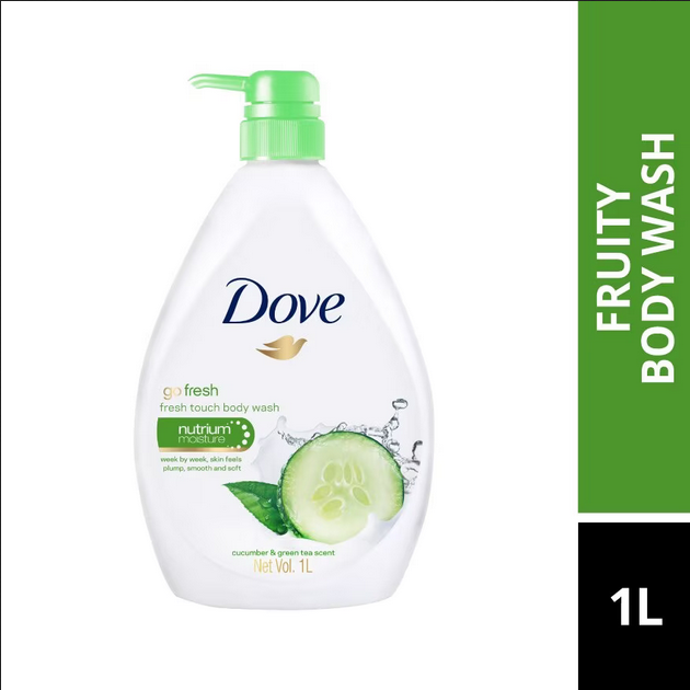 Picture of DOVE Go Fresh Fresh Touch Shower Gel 1L-available flavors(Malaysia)