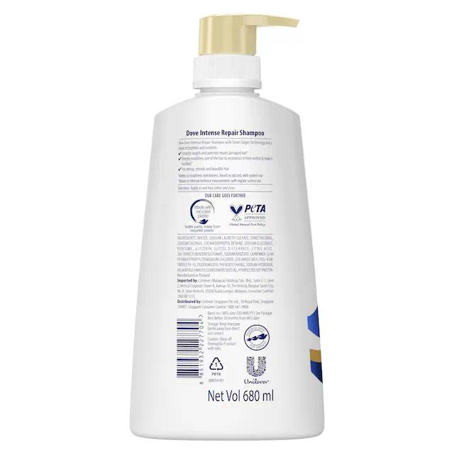 Picture of Dove Intense Repair Shampoo 680ml Thailand
