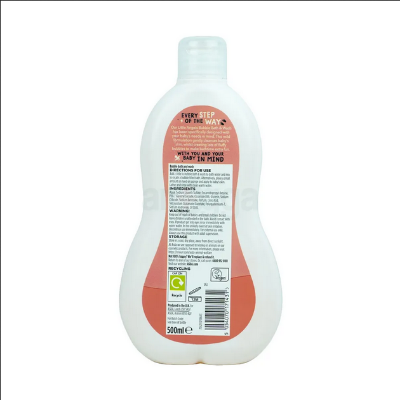 Picture of ASDA Little Angels Baby Bubble Bath & Wash 500ml