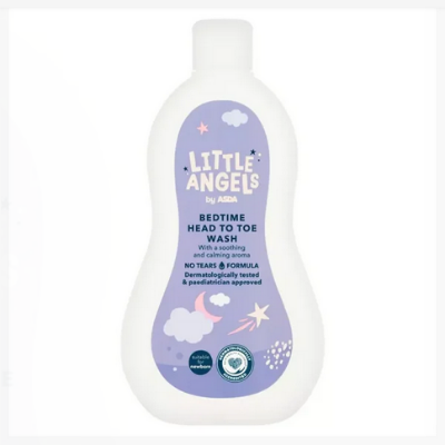 Picture of Asda Little Angels Bedtime Head to Toe Wash 500ml-uk