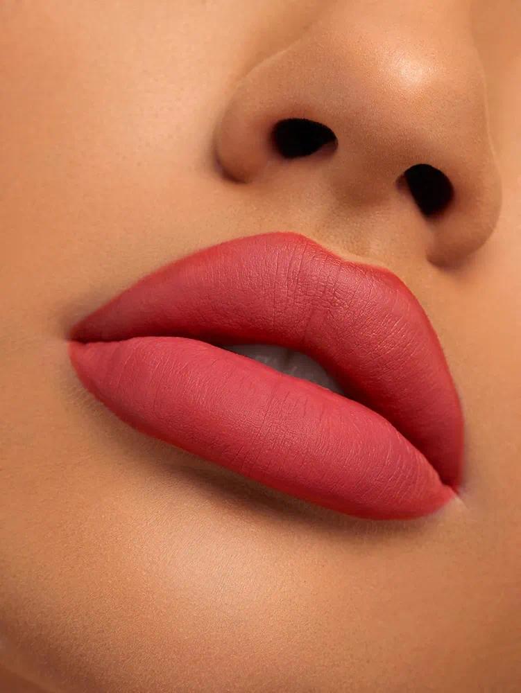 Picture of SHEGLAM Matte Allure Liquid Lipstick Long Lasting High Pigment Lipstick Nourishing Sunflower Oil Reduce Lip Care-Heartthrob