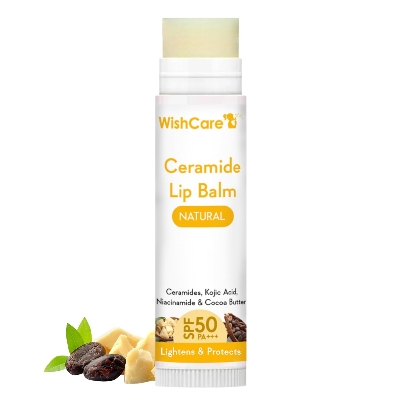 Picture of WishCare Ceramide Lip Balm with SPF 50 PA+++ (Natural)