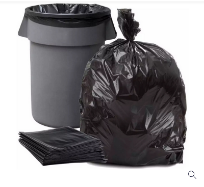 Picture of Black Trash Bag - 20*30 Inch - 20 pcs