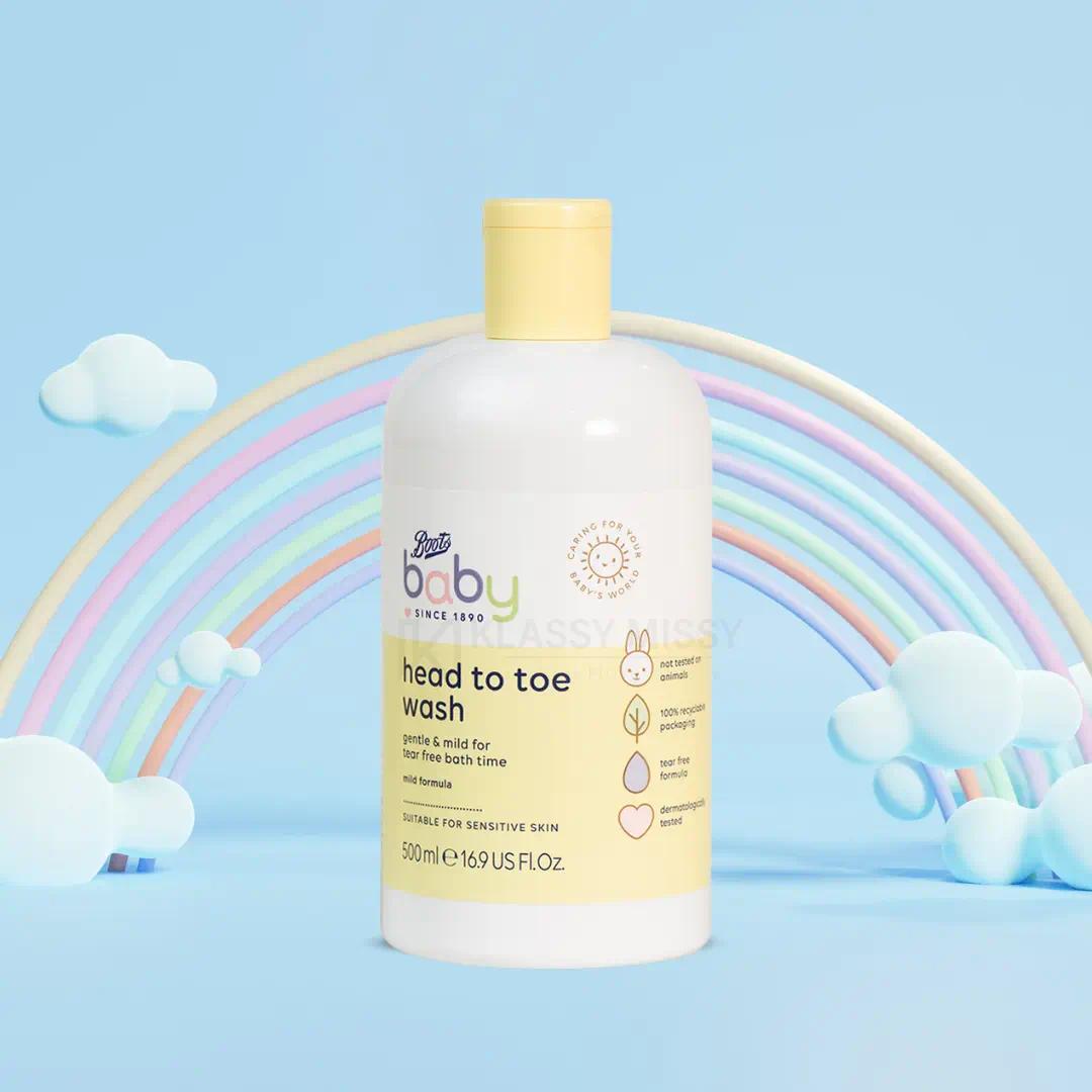 Picture of Boots Baby Head to Toe wash 500ml