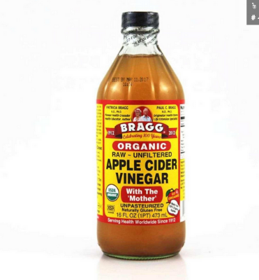 Picture of Bragg Organic Raw Unfiltered Apple Cider Vinegar With The Mother- 473 ml