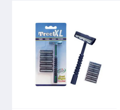 Picture of Treet XL Shaving Razor with 5 Twin