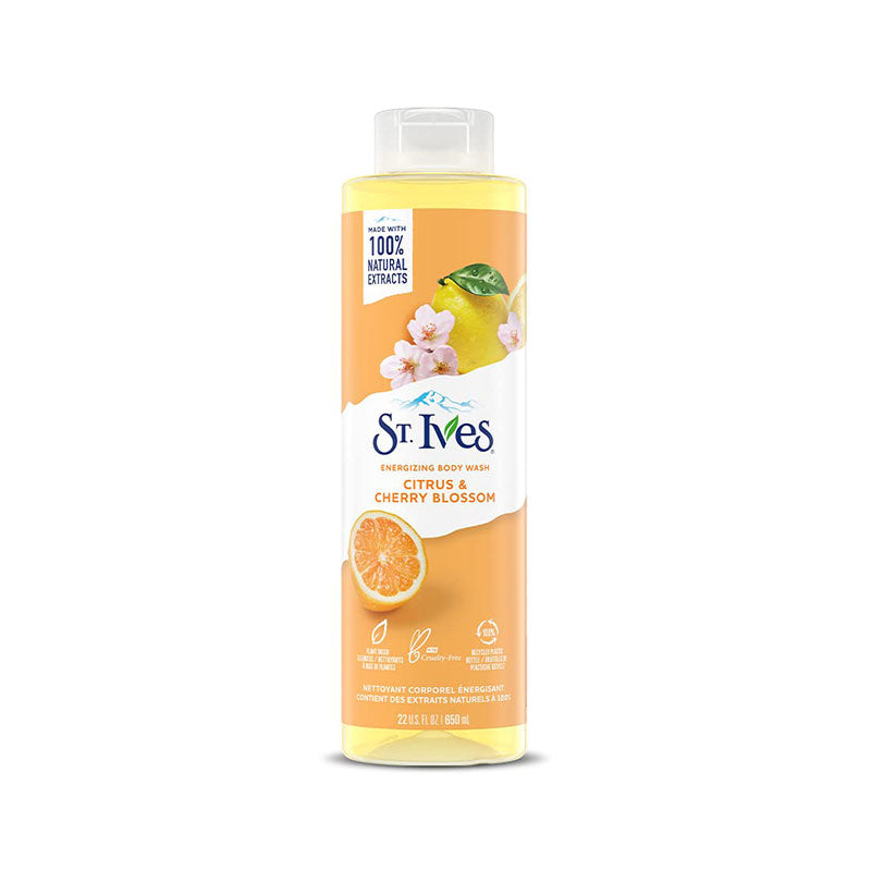 Picture of ST Ives Citrus & Cherry Blossom Shower gel body wash used for Male/ female - 650 ml