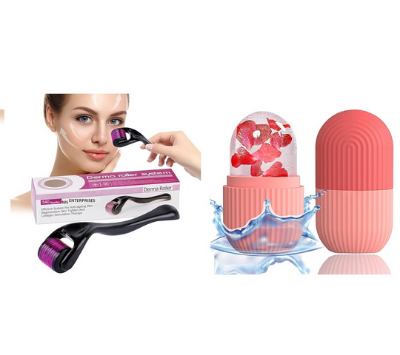 Picture of 540 Titanium Microneedle Derma Roller 0.5mm: For Hair Growth, Acne, Wrinkle, and Scar Treatment