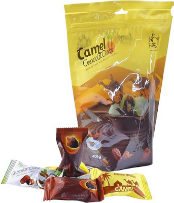 Picture of Dates Palace Sweets Camel Chocolate Dates 400gm (UAE)