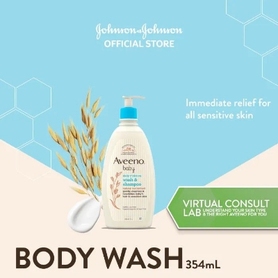 Picture of Aveeno Baby Daily Moisture Wash & Shampoo 354ml