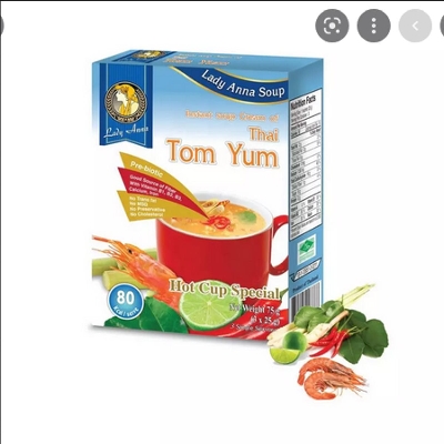 Picture of Instant Soup Cream of Thai Tom Yum LADY Anna 66g