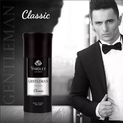 Picture of Yardley London Gentleman Classic Body Spray for Men-150ml