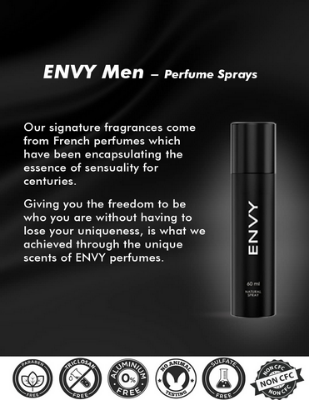 Picture of Envy Natural Spray Perfume For Men - 60ml