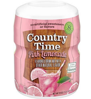 Picture of Country Time Pink Lemonade Drink Mix, 538g (usa)