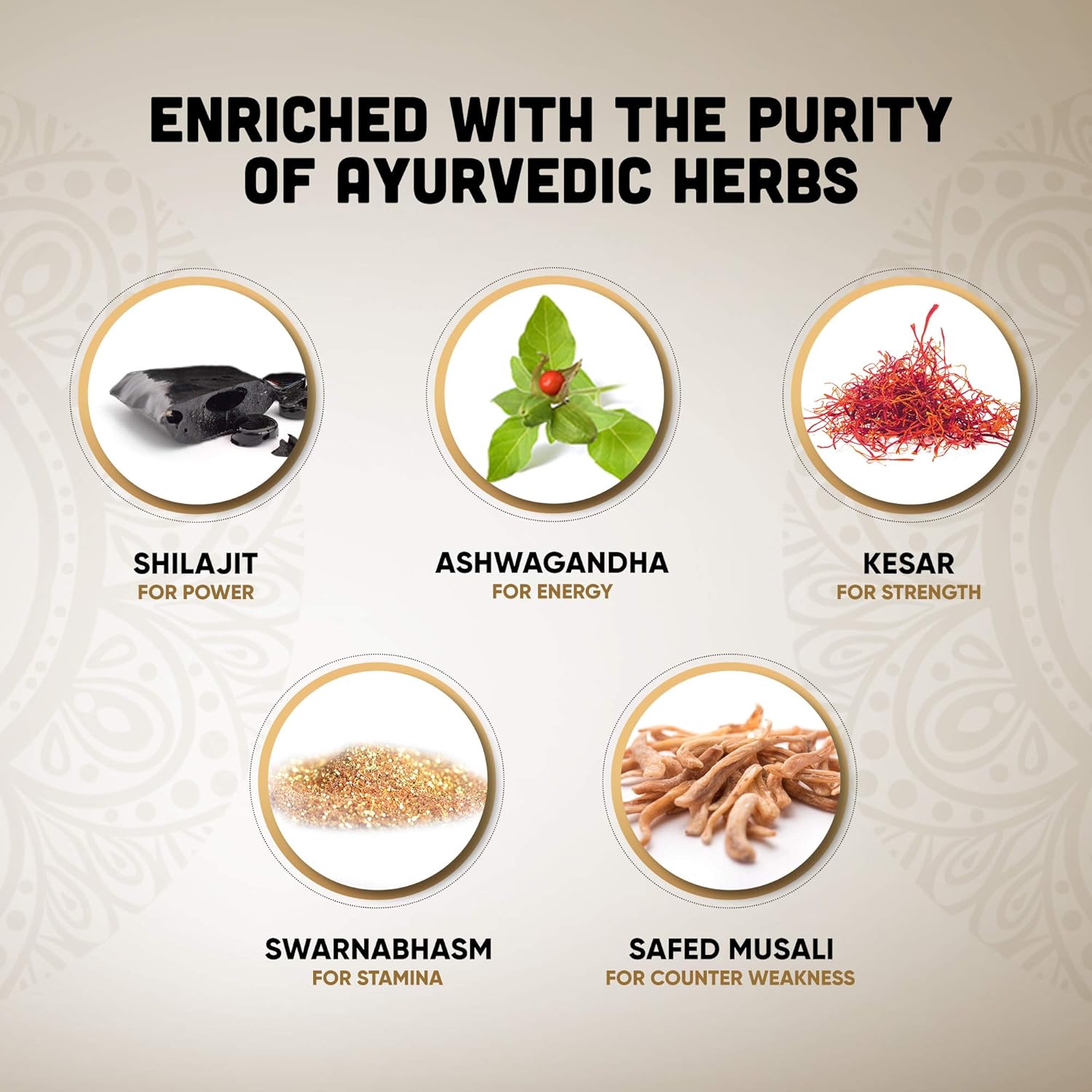 Picture of Dabur Shilajit Gold : 100 % Ayurvedic Capsules for Strength , Stamina and Power -10 capsules