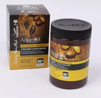 Picture of Lightness Argan Oil Anti-Hair Fall & Renewal Creamy Hair Mask 500ml
