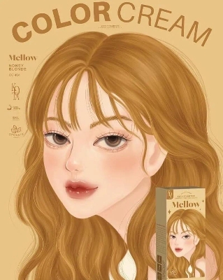 Picture of Kota Cosmetics Hair Color Cream Whisper - (Honey Blonde)