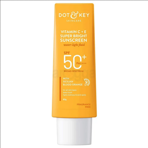 Picture of Dot & Key Vitamin C + E Super Bright Sunscreen - SPF 50, PA+++, Enhances Skin Glow & Radiance