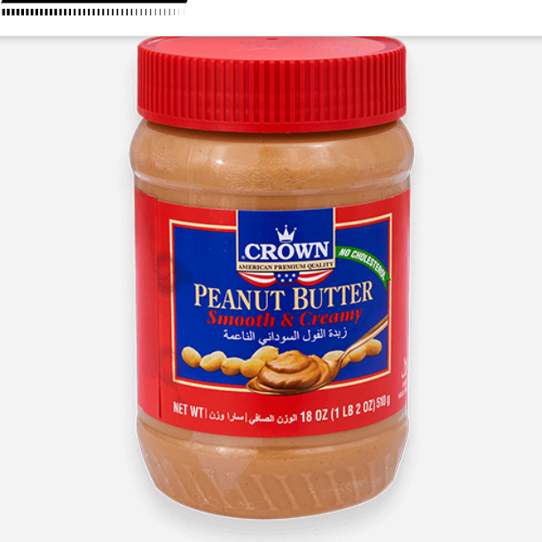 Picture of Crown Peanut Butter Smooth & Creamy 510 gm