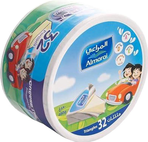Picture of Almarai Triangle Cheese 32 Slice 480g