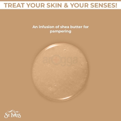 Picture of ST Ives OATMEAL & SHEA BUTTER Shower gel body wash used for Male/ female 650ml