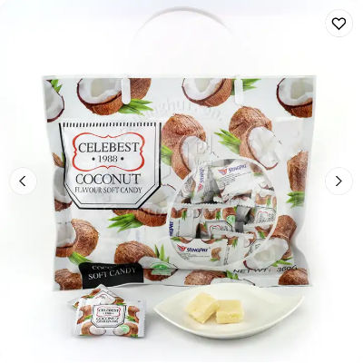Picture of Yingpai Celebest 1988 Coconut Flavor Soft Candy 360 g