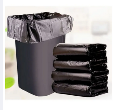 Picture of Garbage bag (24" x 18") 50 pcs/trash bag/garbage bag/garbage bag/poly bag black - poly bag