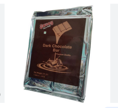 Picture of Savoy Dark Chocolate Bar- 1kg