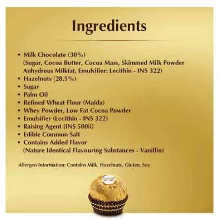 Picture of Ferrero Rocher Premium Chocolates 24 Pcs 300 gm(italy)