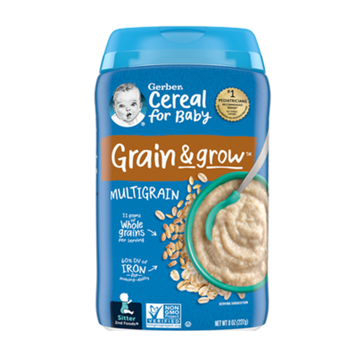 Picture of Gerber Multigrain  Cereal - 227g -uk