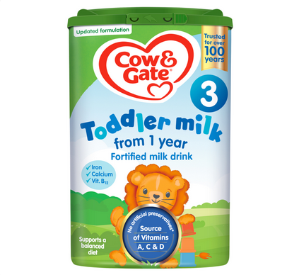 Picture of Cow & Gate 3 Growing Up Milk Formula 800g (UK)
