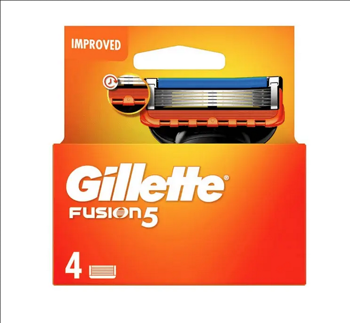 Picture of Gillette fusion Blades - 4s Pack (Cartridge)