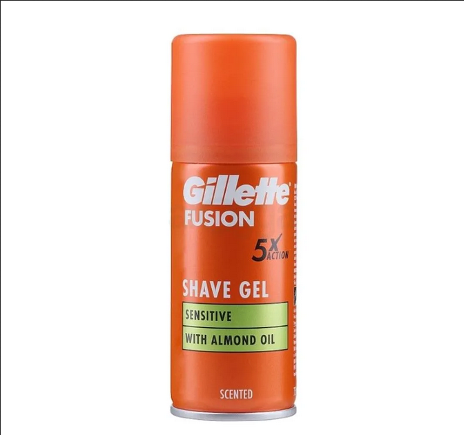 Picture of Gillette Fusion Shave Gel with Almond Oil-75ml