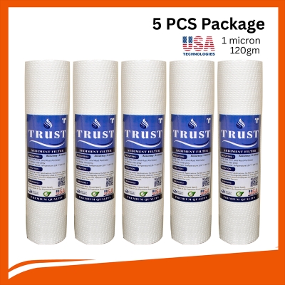 Picture of Trust PP Water Filter Pp - 05 Pcs 1Micron