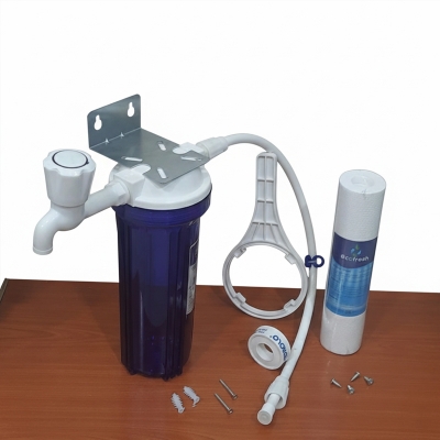 Picture of 10 Inch Water Filter Purifier with all Accessories for Household Iron Removal Water Cartridge Filter (FULL PAKAGE)