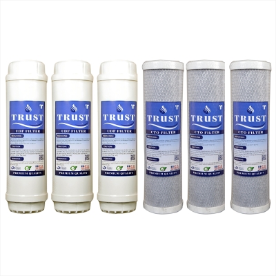 Picture of TRUST CTO NET CARBON FILTER (3 PCS), UDF BOX CARBON FILTER (3 PCS) 6pc set