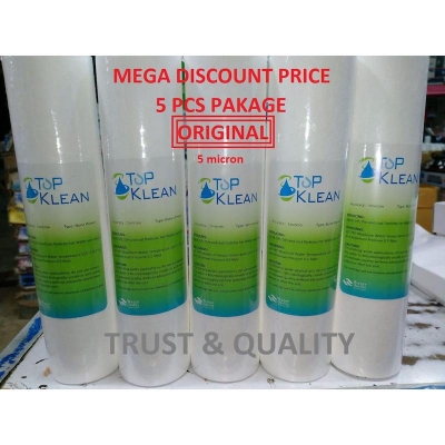 Picture of 5 Micron PP SEDIMENT FILTER - 5 PCS TOP KLEAN