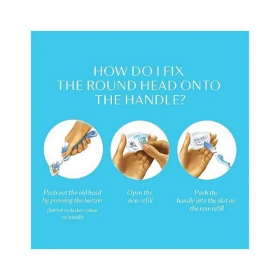 Picture of Gillette Venus Smooth Sensitive Women's Razor Blade Refills 2 Blades