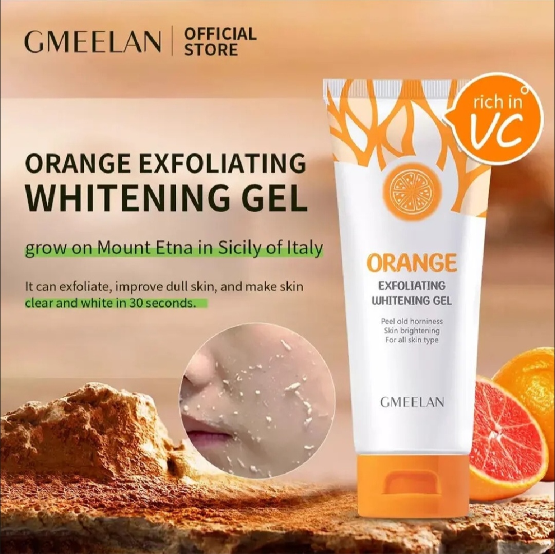 Picture of GMEELAN Orange Exfoliating Whitening Gel
Scrub Face Body Brigtening 50 g