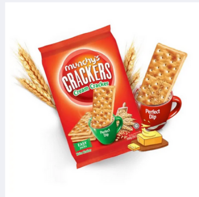 Picture of Munchy's Cream Crackers Biscuits 300 gm *2pcs=600g (Malaysia)