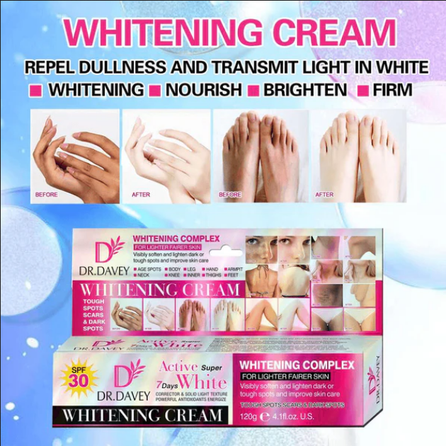 Picture of Dr.Davey Moisturizer Active Super Whitening Cream 120gm