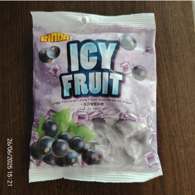 Picture of combo Rinda mix  Fruit Candy 120g*3pcs-Malaysia
