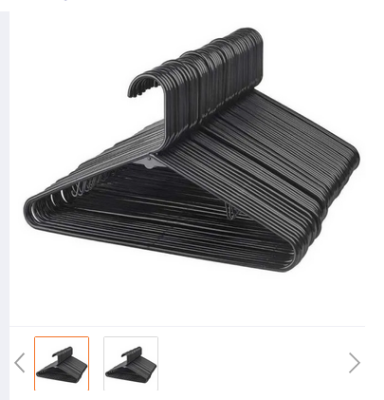 Picture of Plastic Hangers 12-Pieces